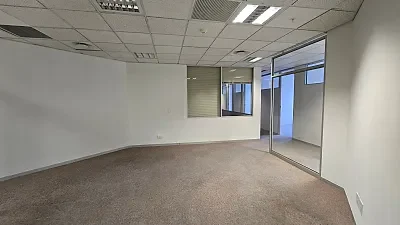 Open plan office area at SA RESERVE BANK BUILDING
