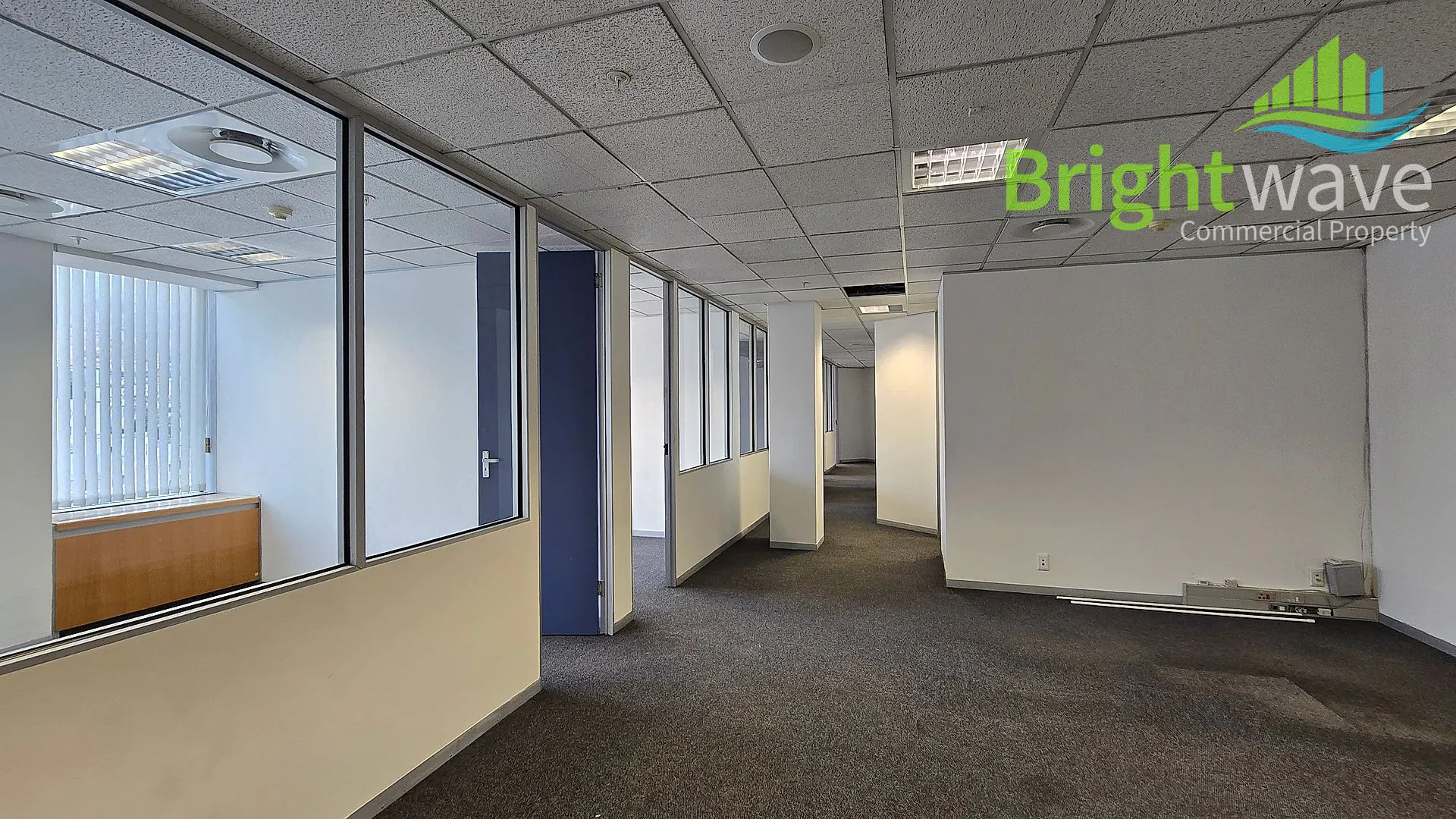 Open plan office area at SA RESERVE BANK BUILDING