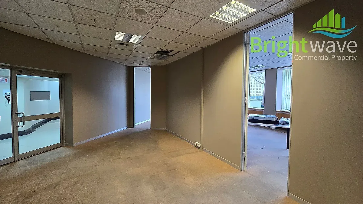 Open plan office area at SA RESERVE BANK BUILDING