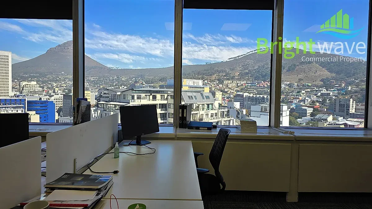 Open plan office area at SA RESERVE BANK BUILDING