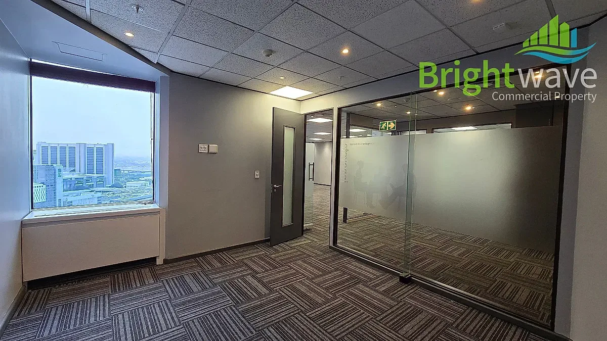 Open plan office area at SA RESERVE BANK BUILDING