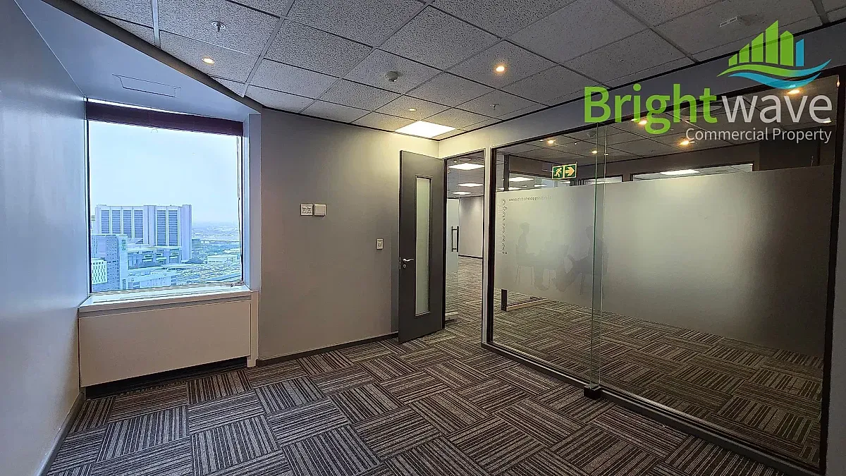 Open plan office area at SA RESERVE BANK BUILDING