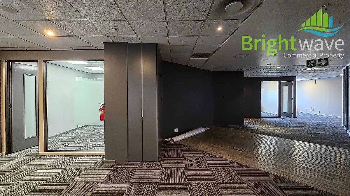 Open plan office area at SA RESERVE BANK BUILDING