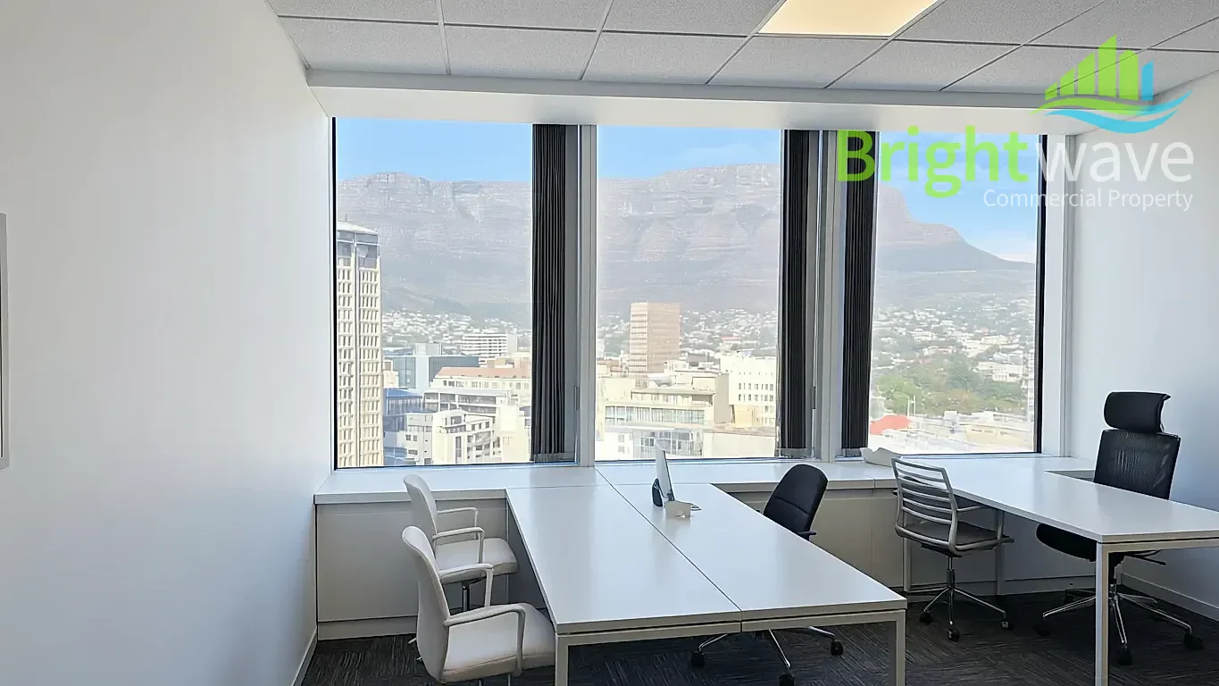 Open plan office area at SA RESERVE BANK BUILDING