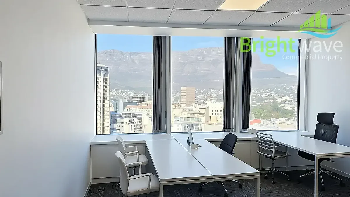 Open plan office area at SA RESERVE BANK BUILDING