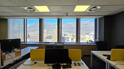 Office layout at SA RESERVE BANK BUILDING, Cape Town CBD