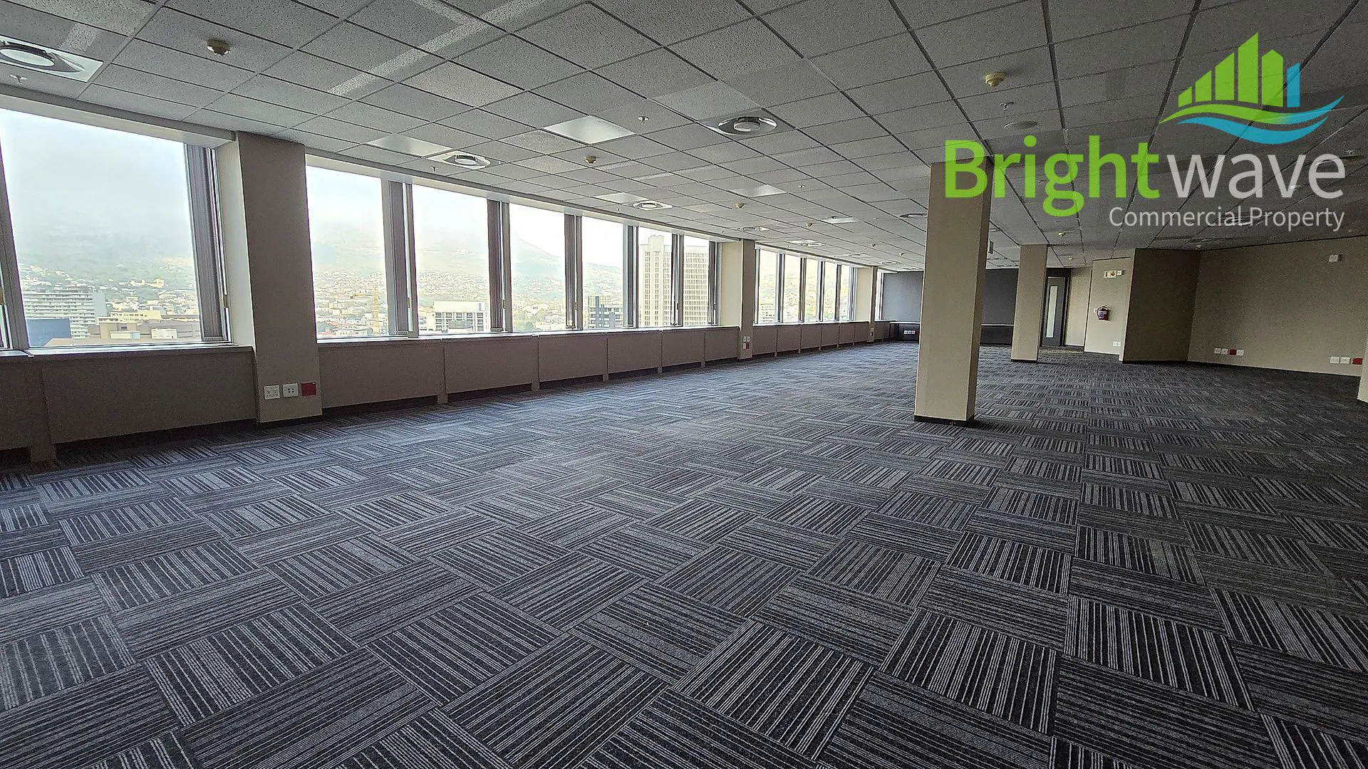 Open plan office area at SA RESERVE BANK BUILDING
