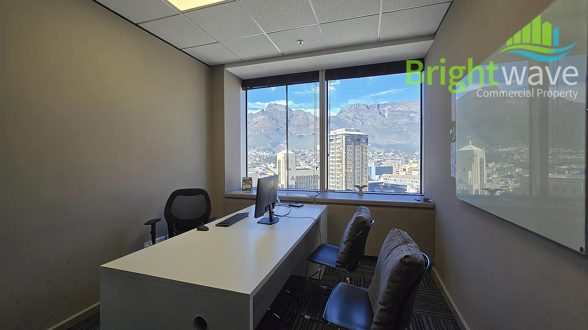 Open plan office area at SA RESERVE BANK BUILDING