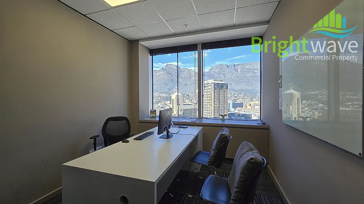 Open plan office area at SA RESERVE BANK BUILDING