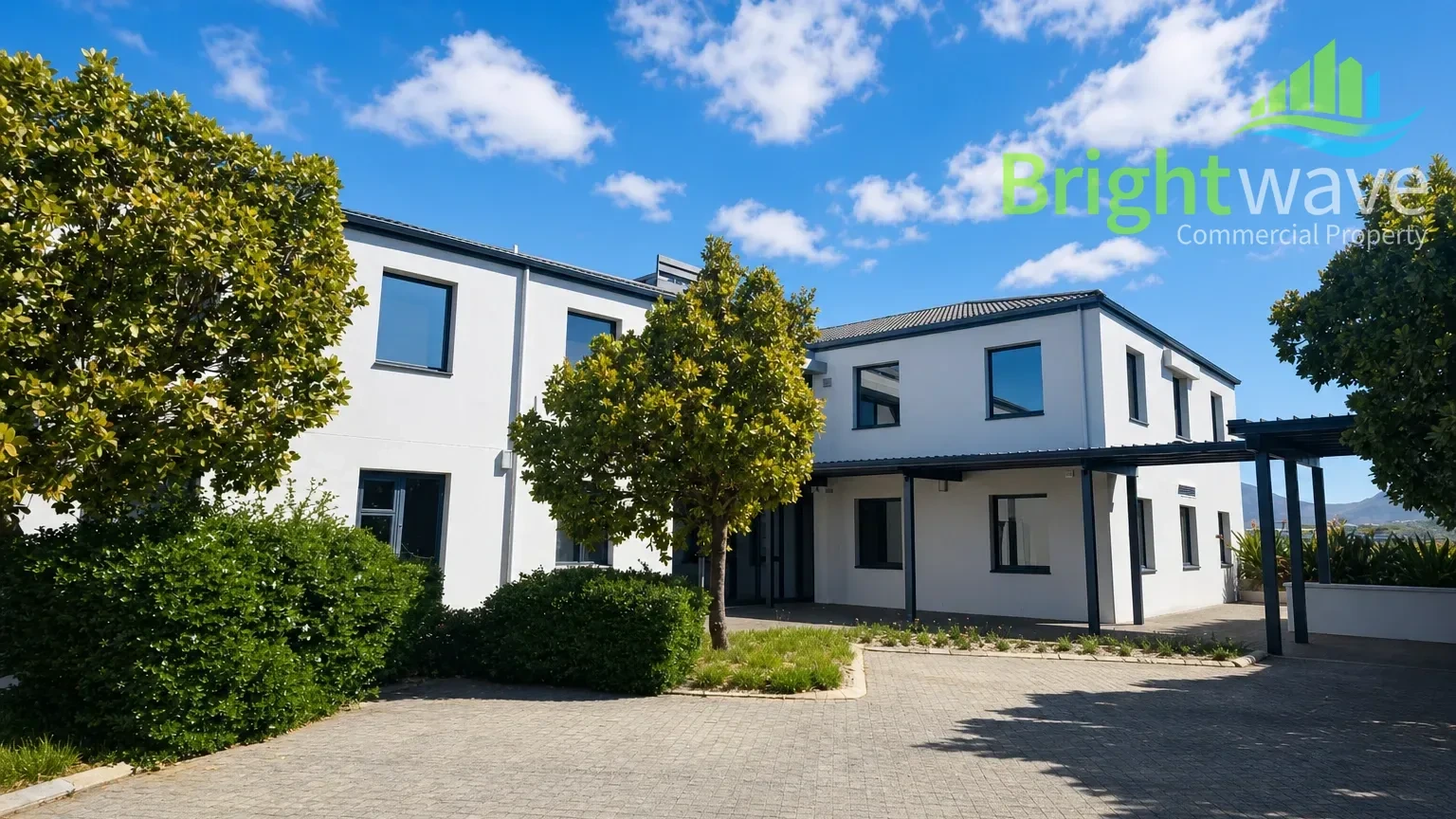 Open plan office area at Greenford Office Estate