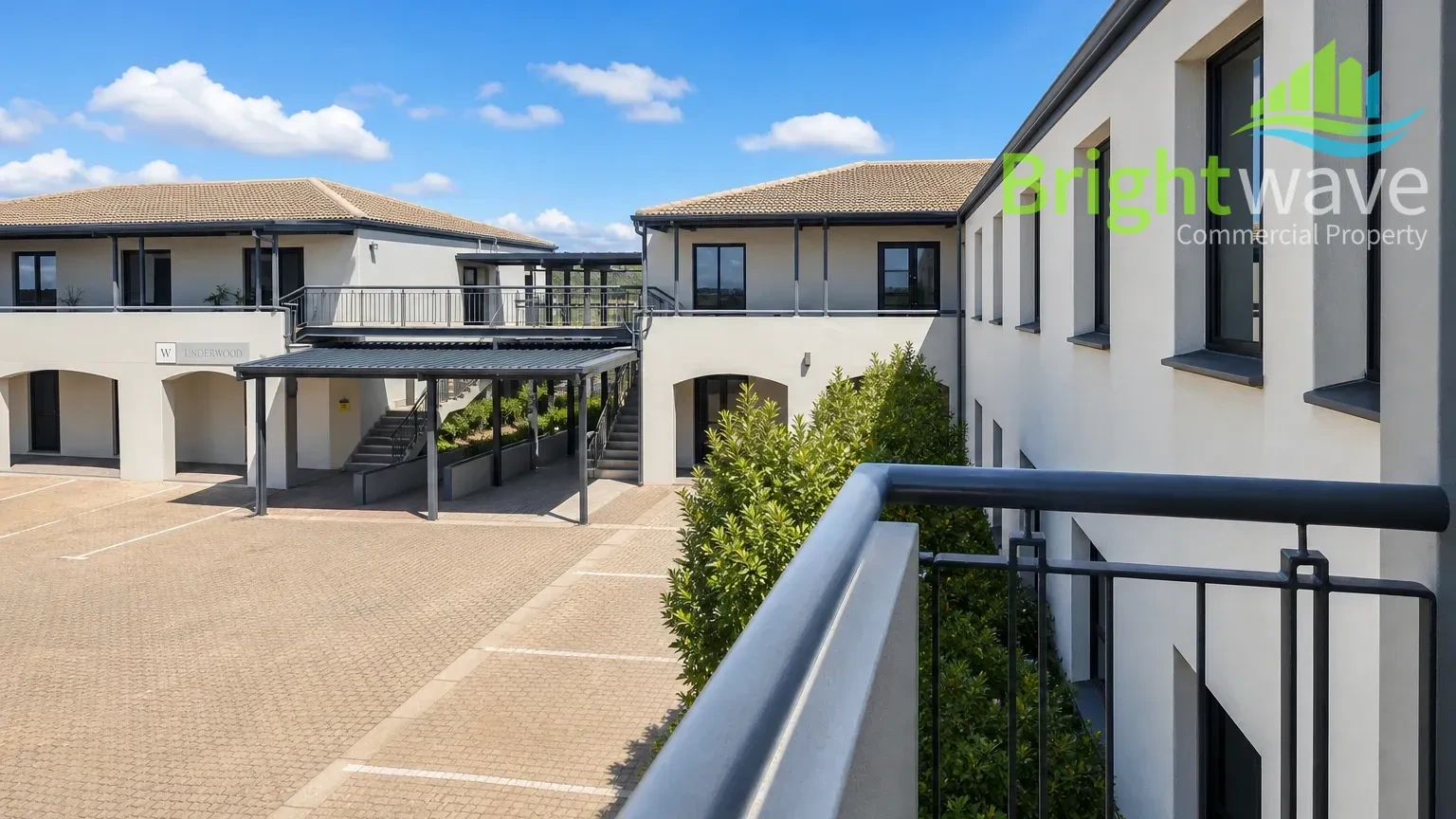 Open plan office area at Greenford Office Estate