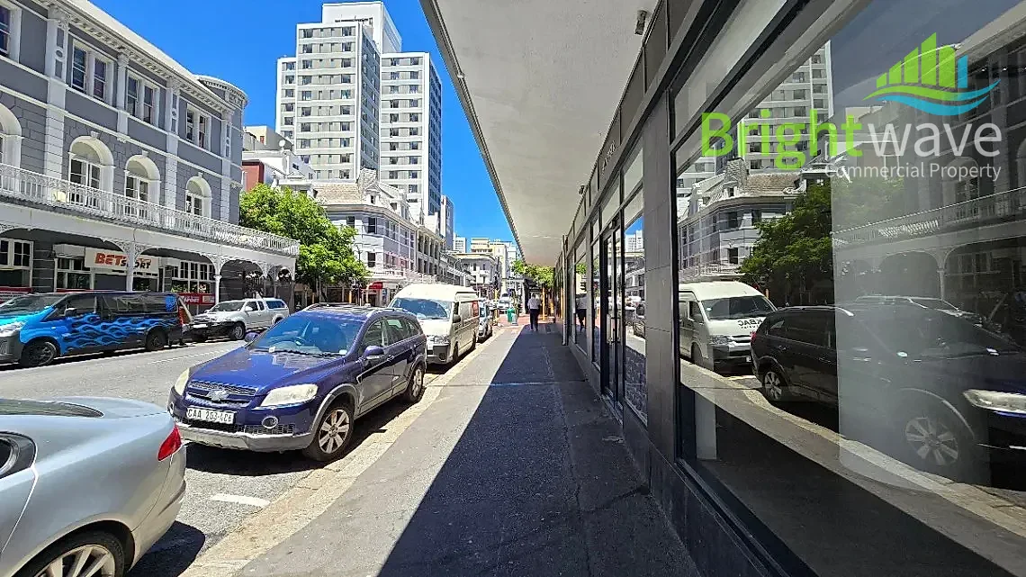 Retail layout at 33 Bree -30 Waterkant, Cape Town CBD