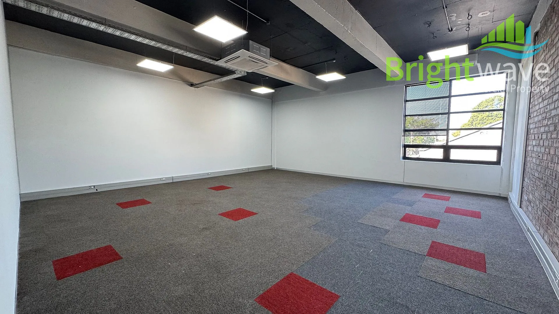 Open plan office area at 127 Cecil Road