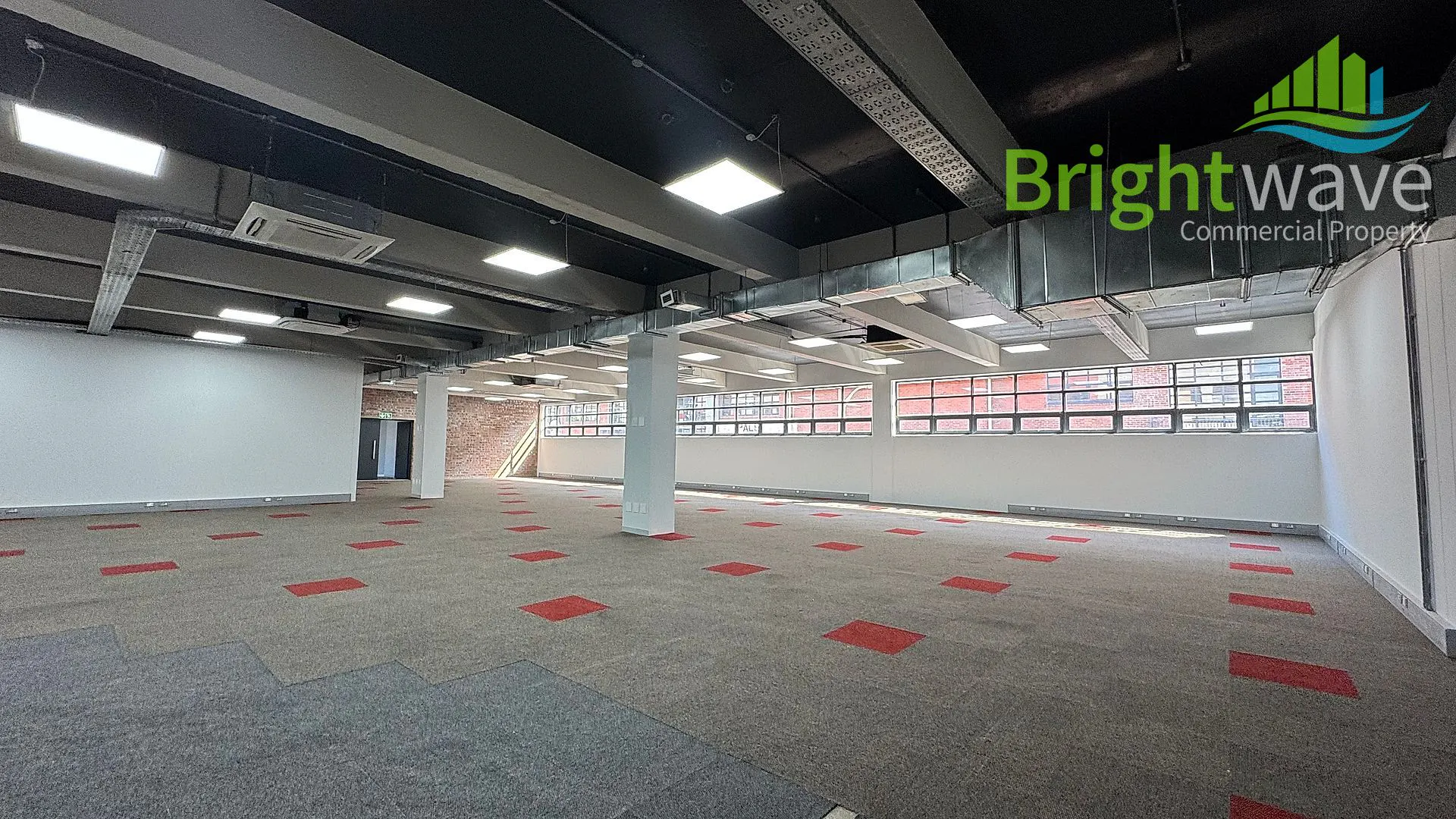 Open plan office area at 127 Cecil Road