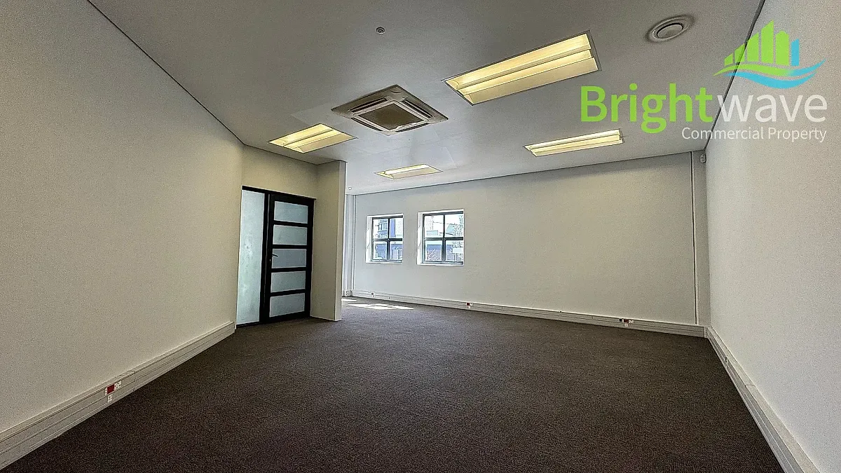 Open plan office area at 127 Cecil Road