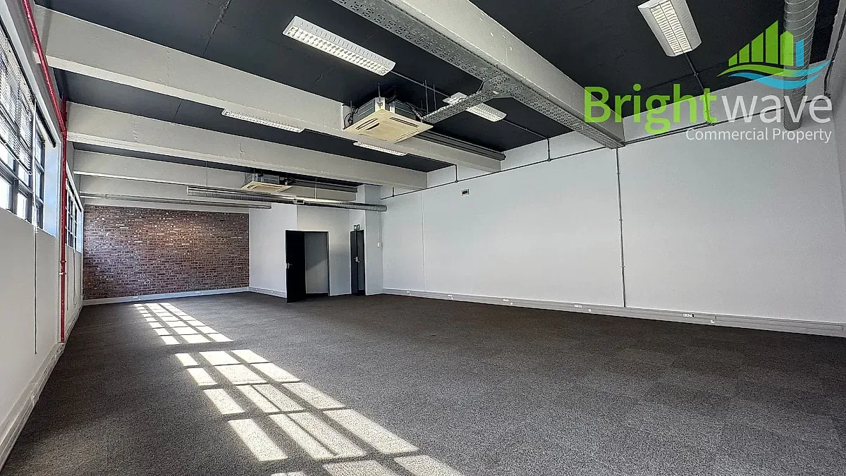 Open plan office area at 127 Cecil Road
