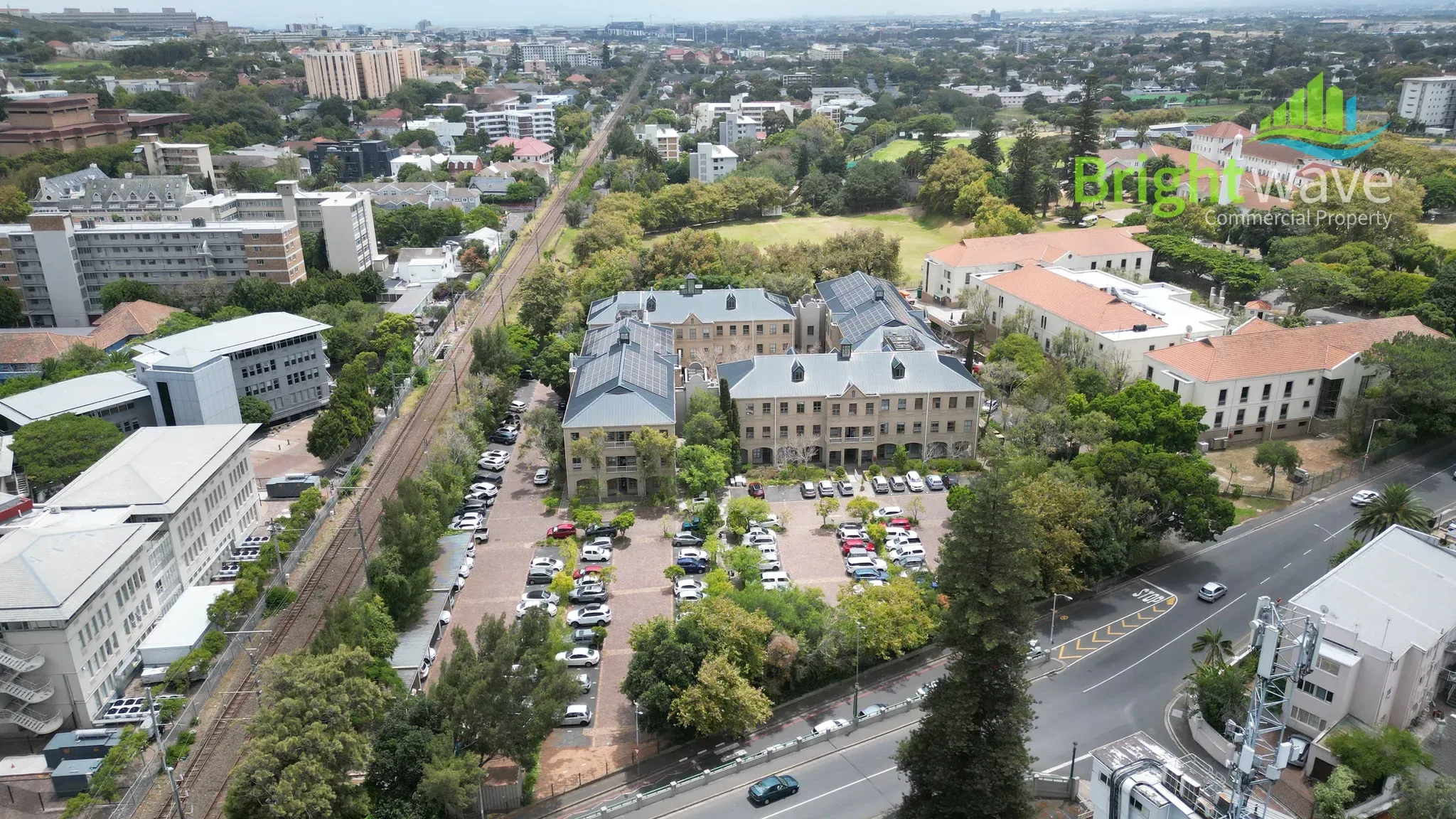 Tannery Park Rondebosch, Tannery Park, Rondebosch Rondebosch - exterior building facade with commercial building