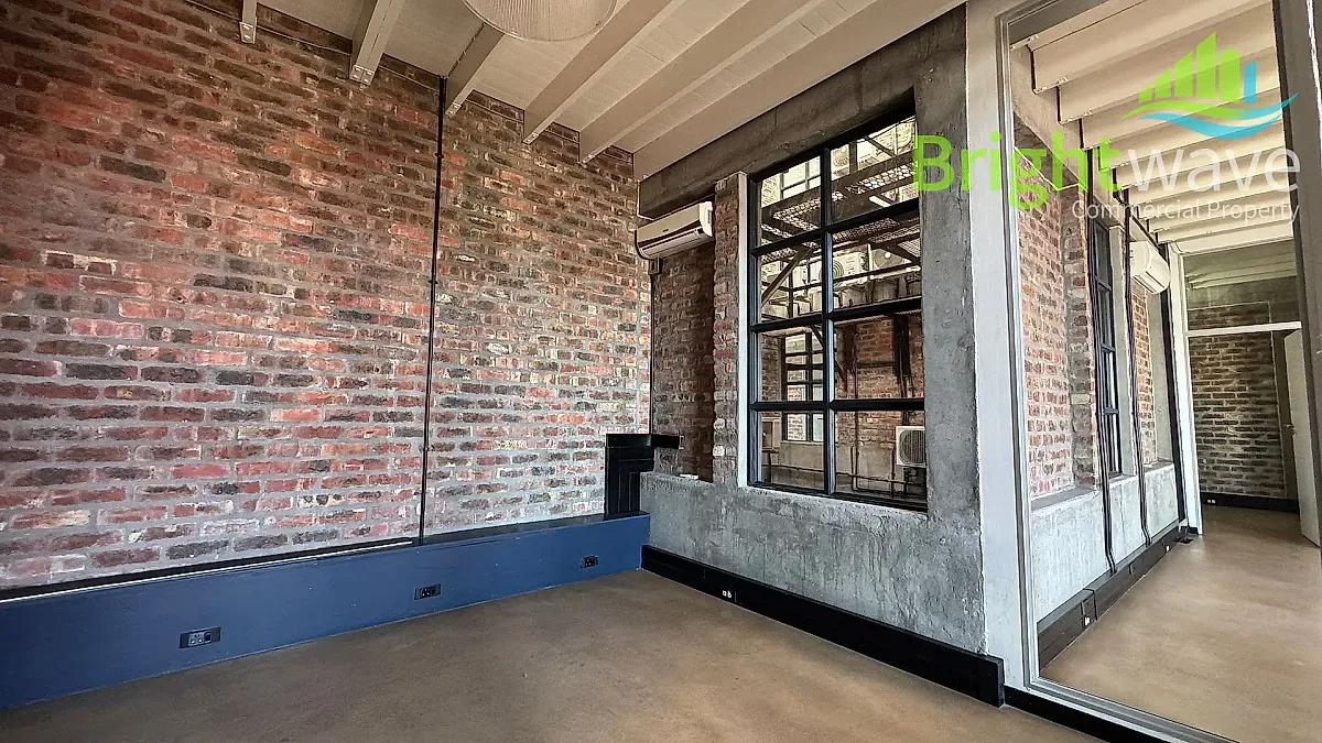 Open plan office area at Old Castle Brewery