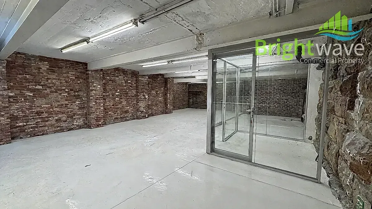 Open plan office area at Old Castle Brewery