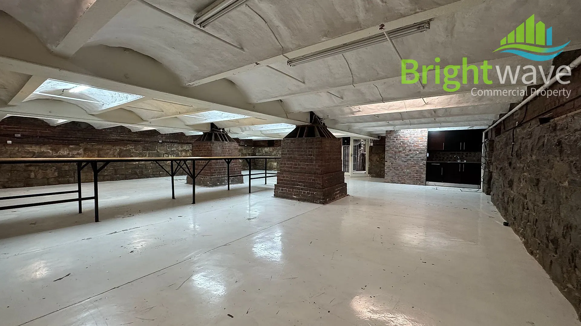 Office layout at Old Castle Brewery, Woodstock
