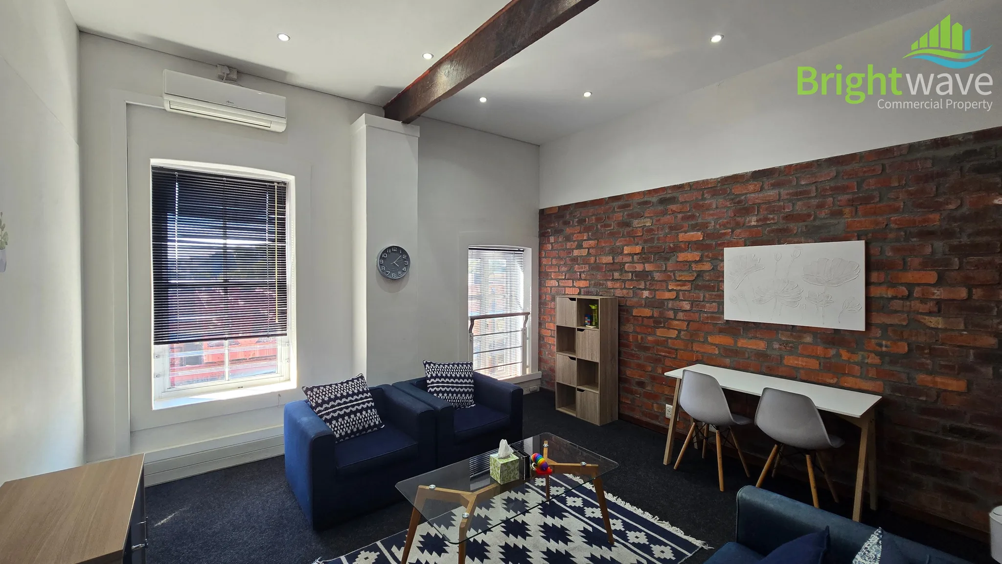 Open plan office area at The Foundry