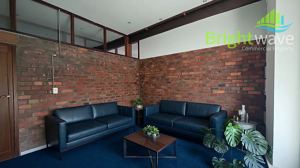 Open plan office area at The Foundry