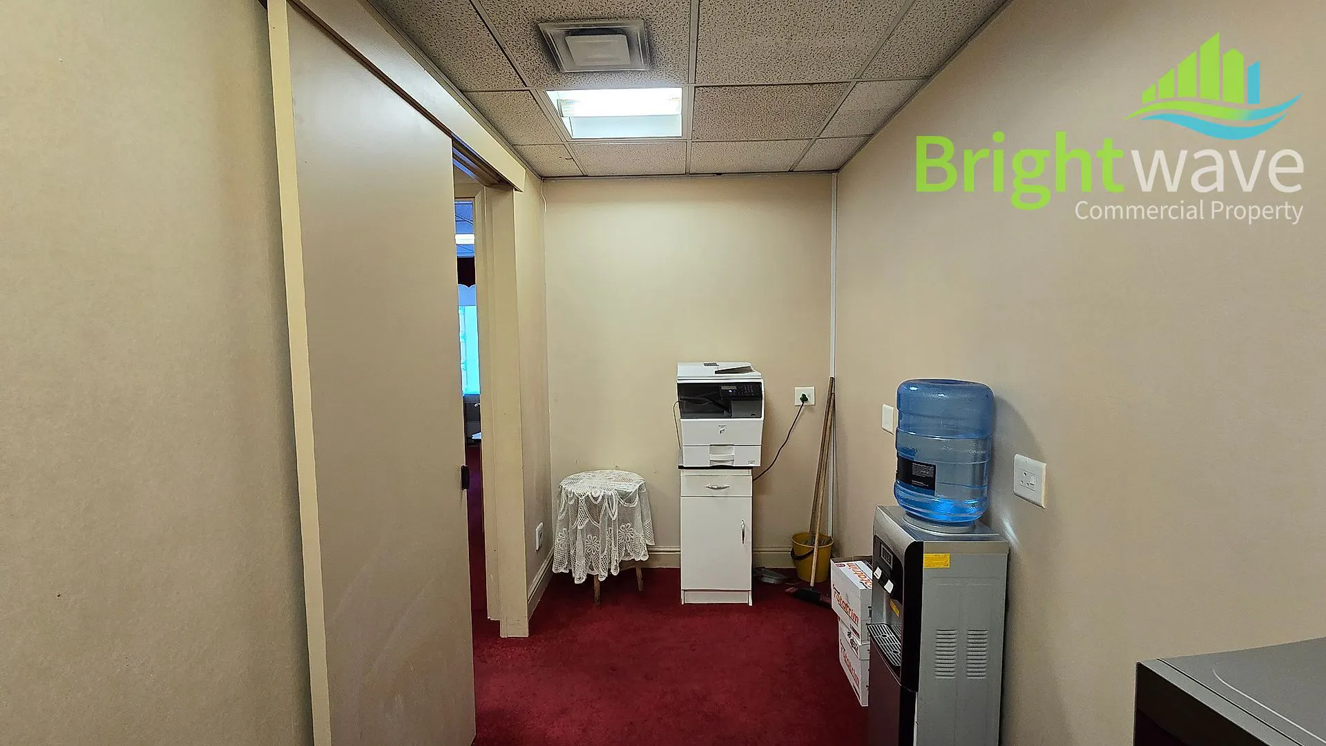 Office layout at ONE THIBAULT, Foreshore
