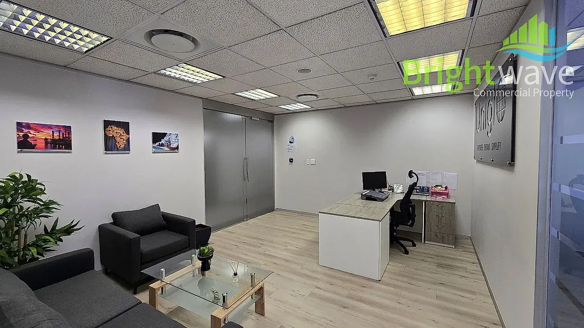 Open plan office area at ONE THIBAULT