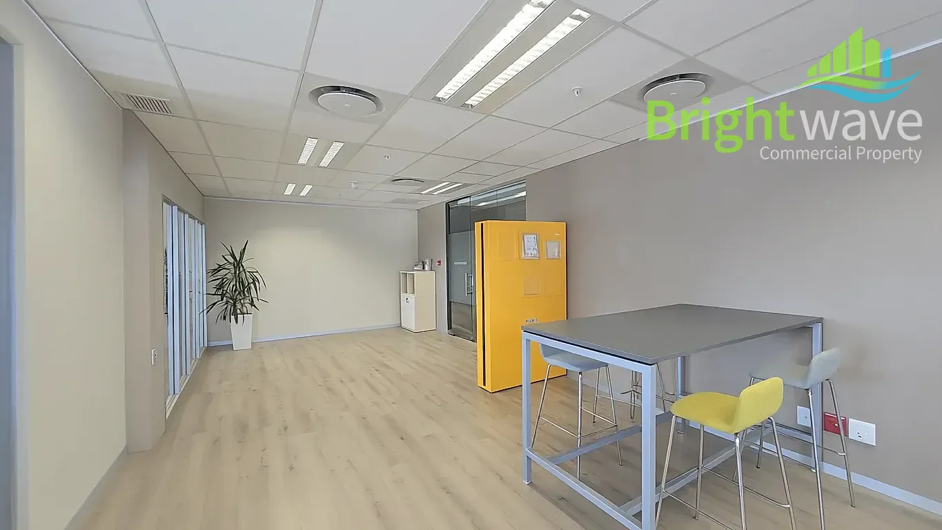 Office layout at ONE THIBAULT, Foreshore