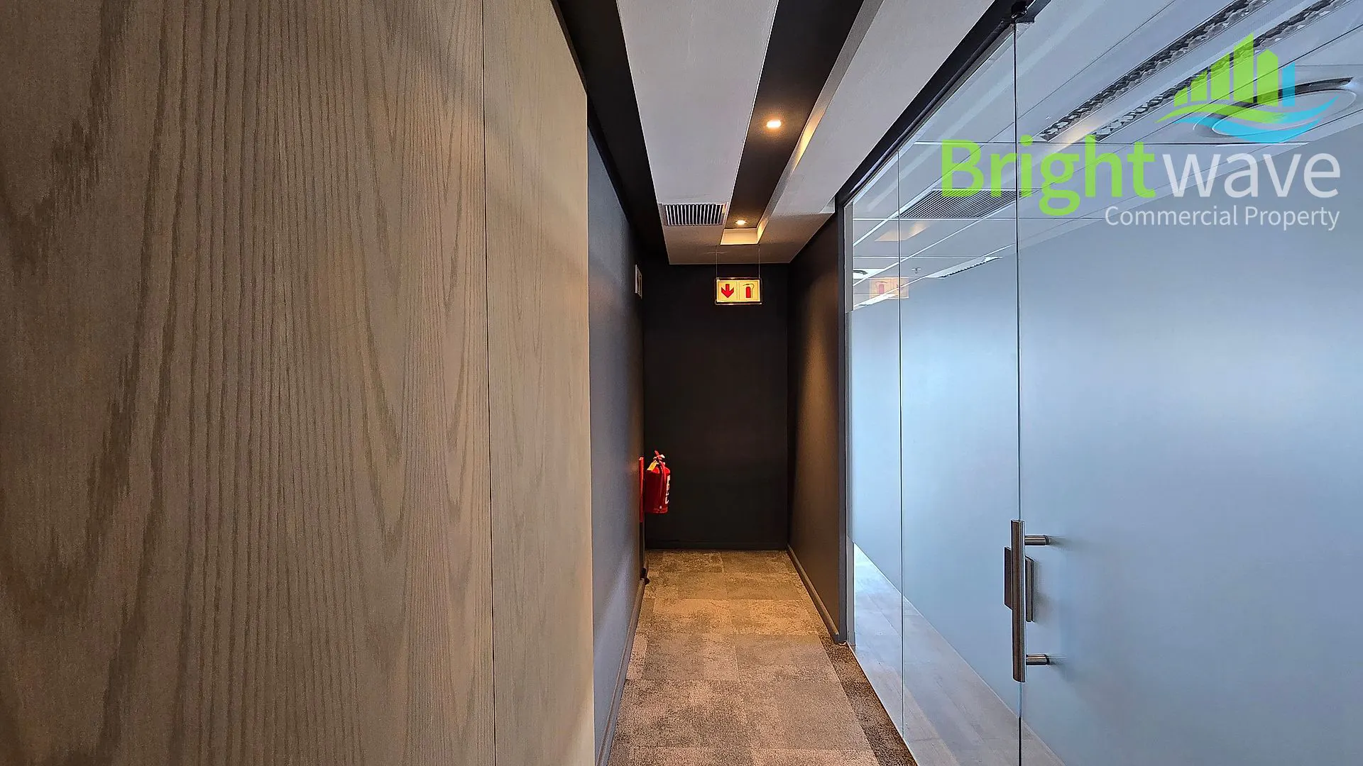 Open plan office area at ONE THIBAULT