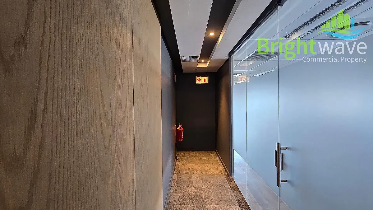 Open plan office area at ONE THIBAULT