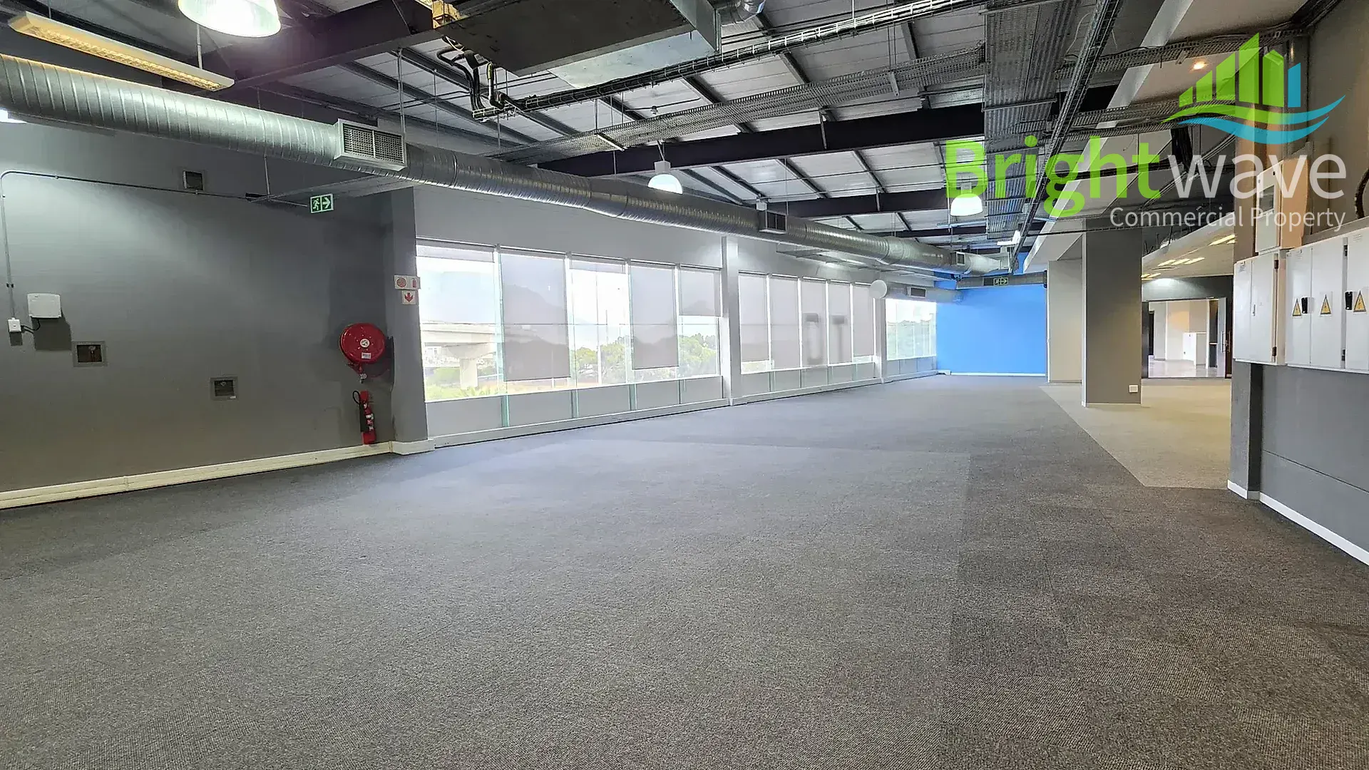 Open plan office area at Northgate Business Park