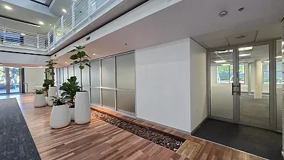 Open plan office area at 19 Dock Rd, Merchant House, V&A Waterfront