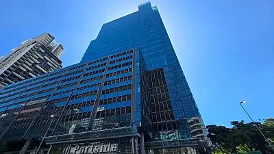 Interior of office space at 4 Bree Street, Portside Tower, Cape Town CBD