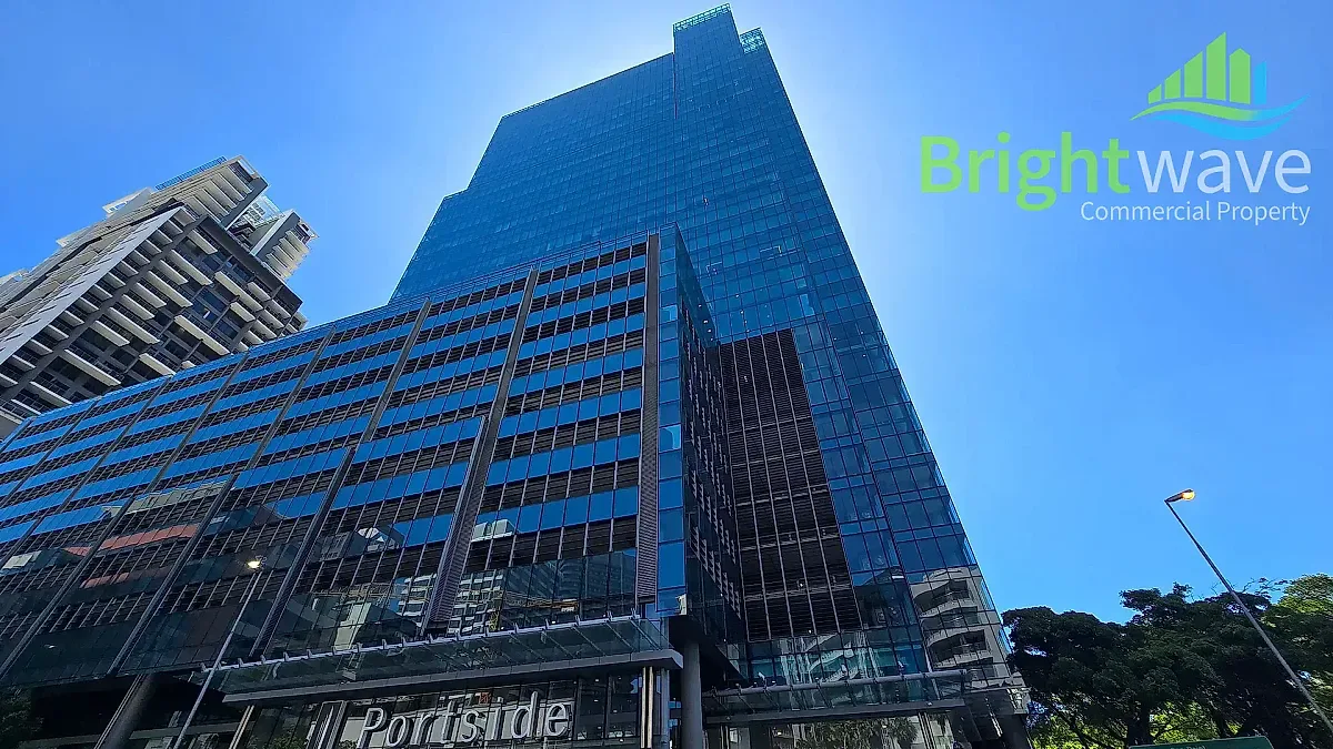 Interior of office space at 4 Bree Street, Portside Tower, Cape Town CBD