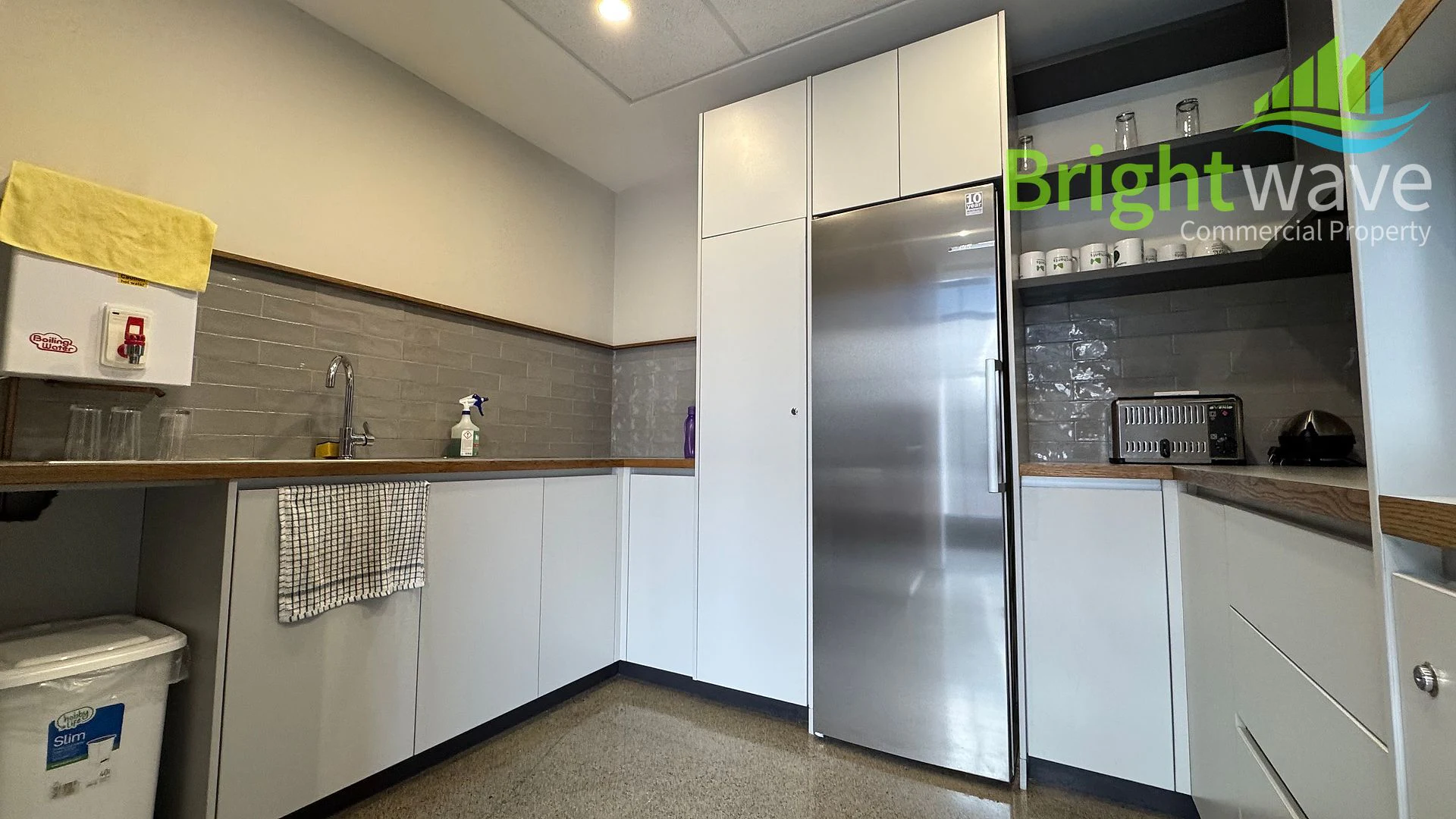 Office layout at The District, Woodstock