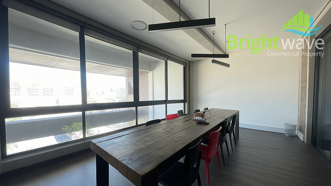 Interior of office space at Rhino Building