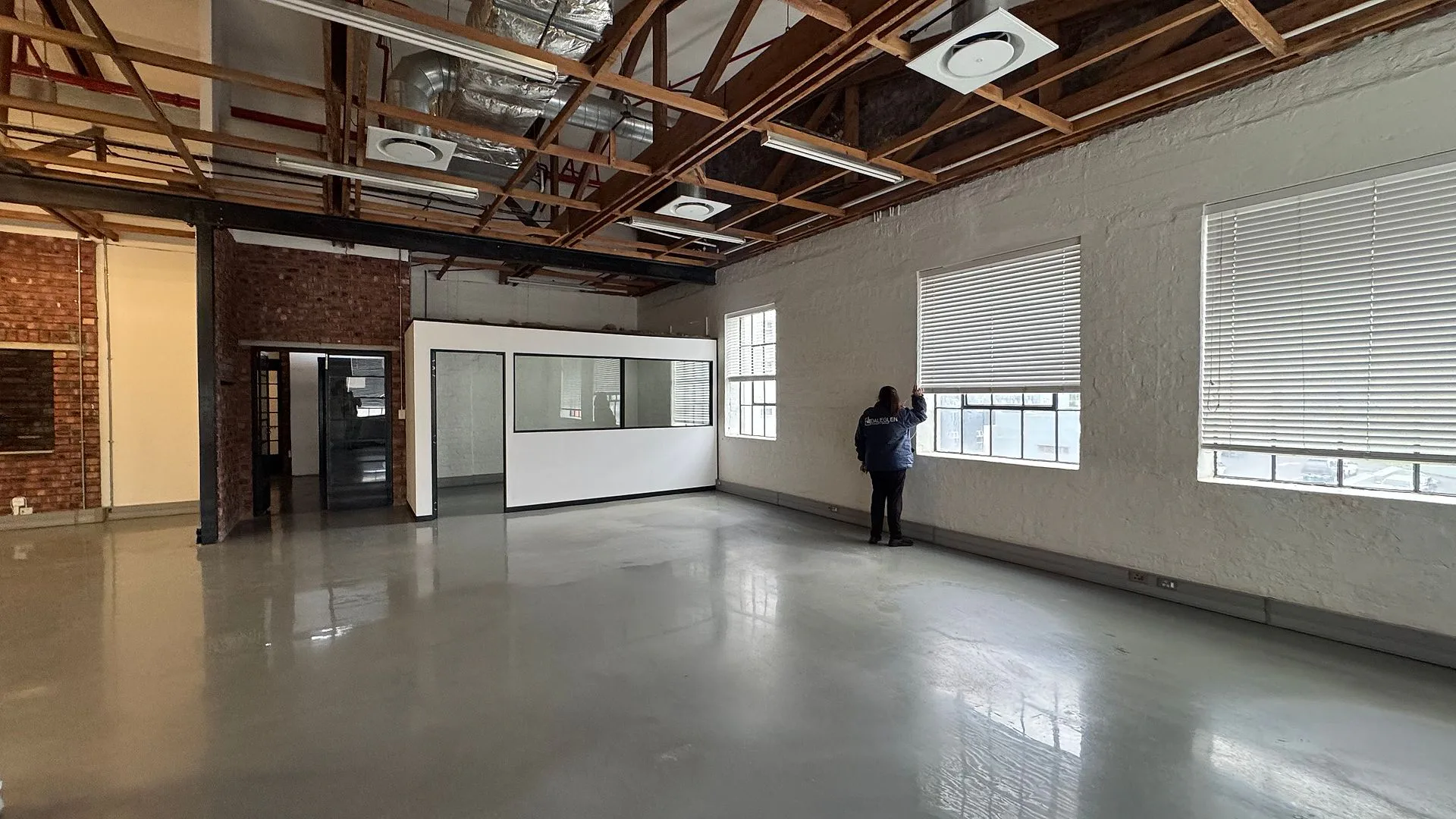 Office layout at Mason's Press, Woodstock