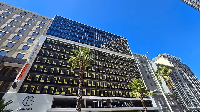 The Felix in Cape Town CBD, exterior view.