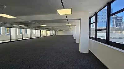 Open plan office area at The Felix