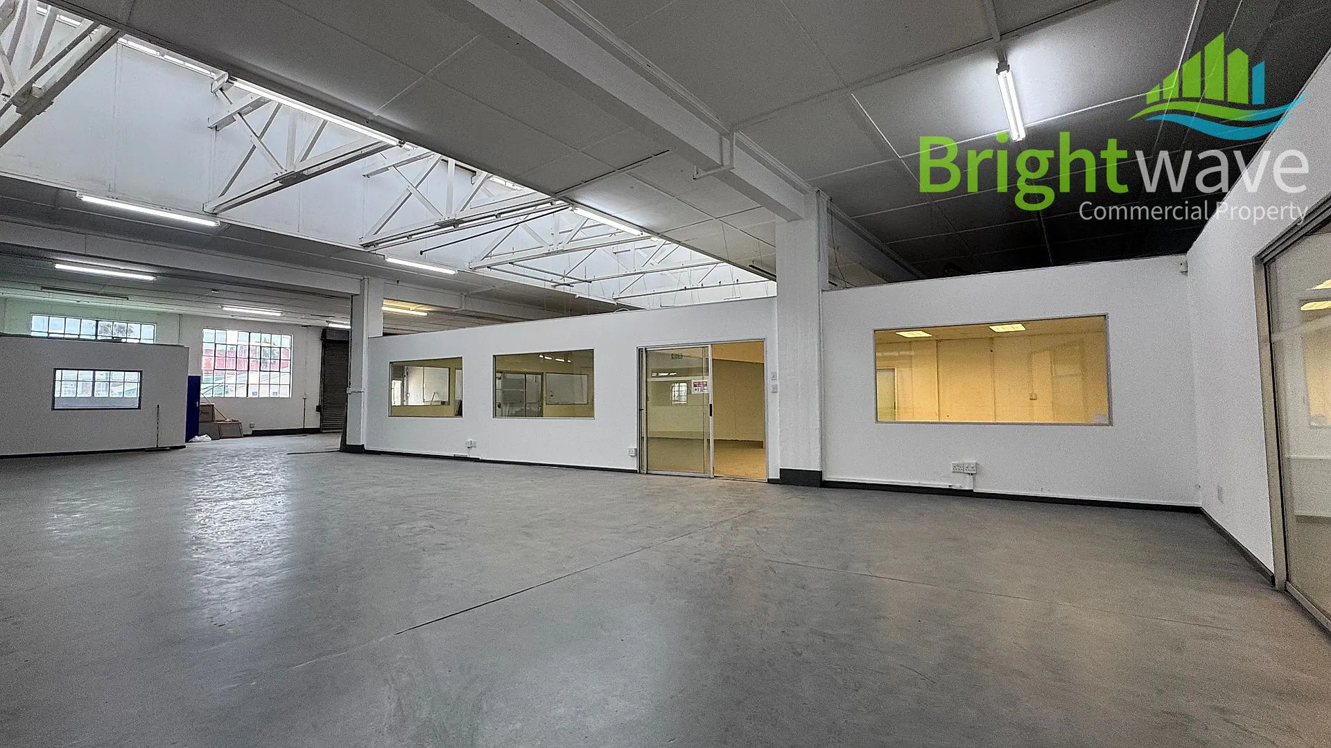Open plan industrial area at St Michaels Park
