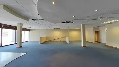 Open plan retail area at The Bridge Centre
