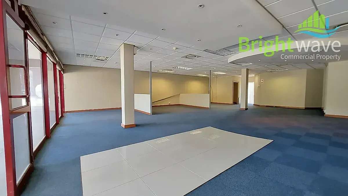 Interior of retail space at The Bridge Centre