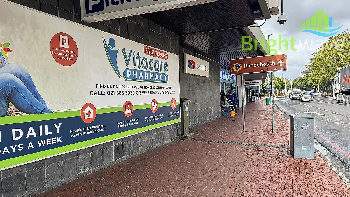 Rondebosch Main retail space to let in Rondebosch