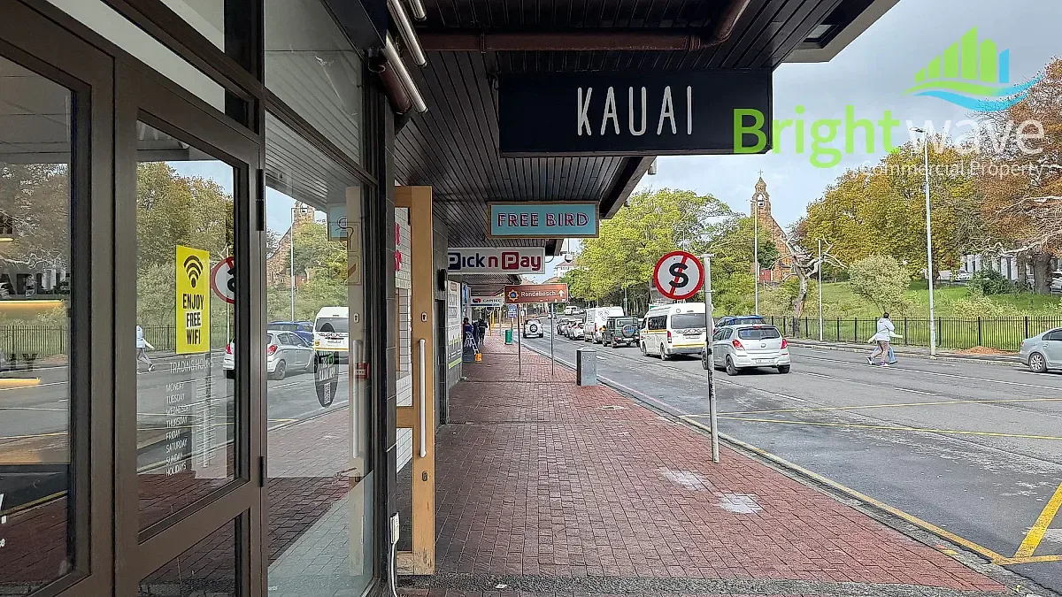 Open plan retail area at Rondebosch Main