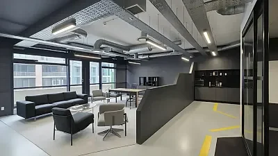 Office layout at Wembley Square, Gardens