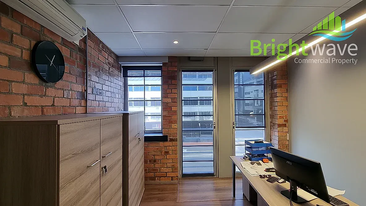 Open plan office area at Sovereign Quays