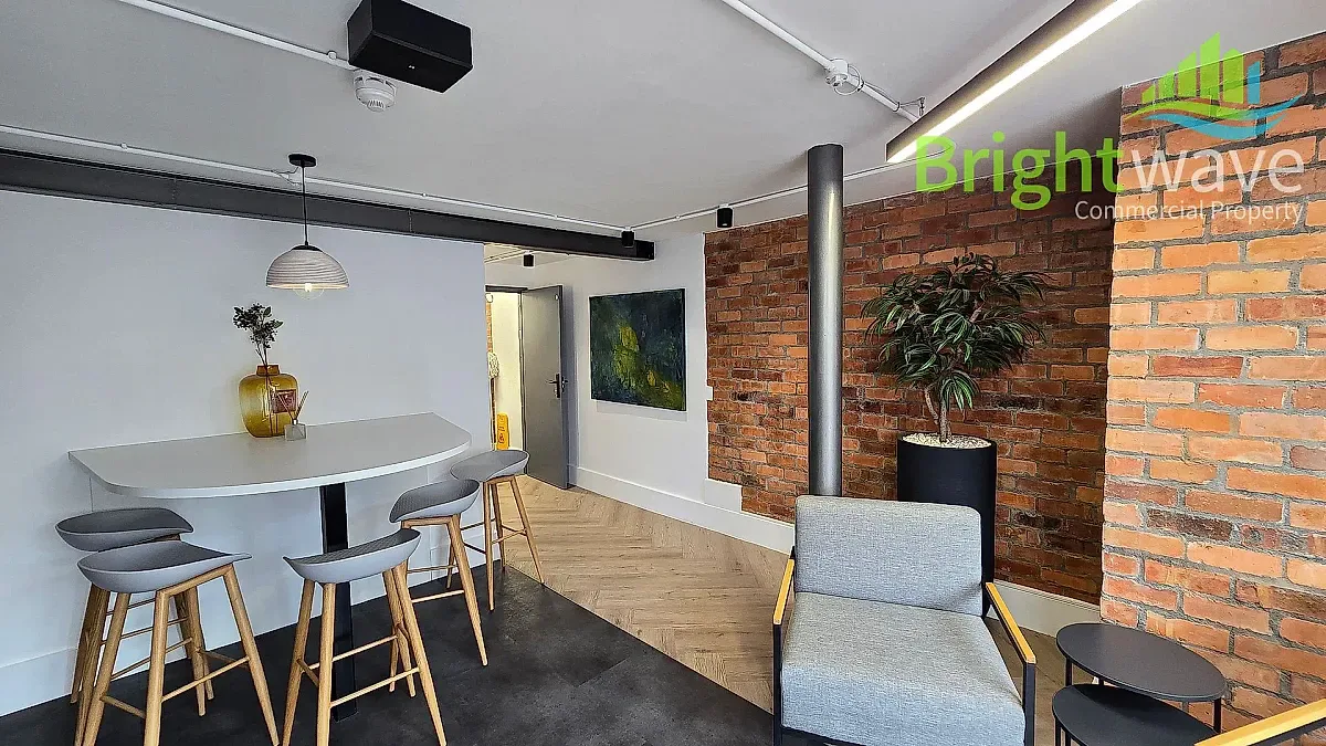 Open plan office area at Sovereign Quays