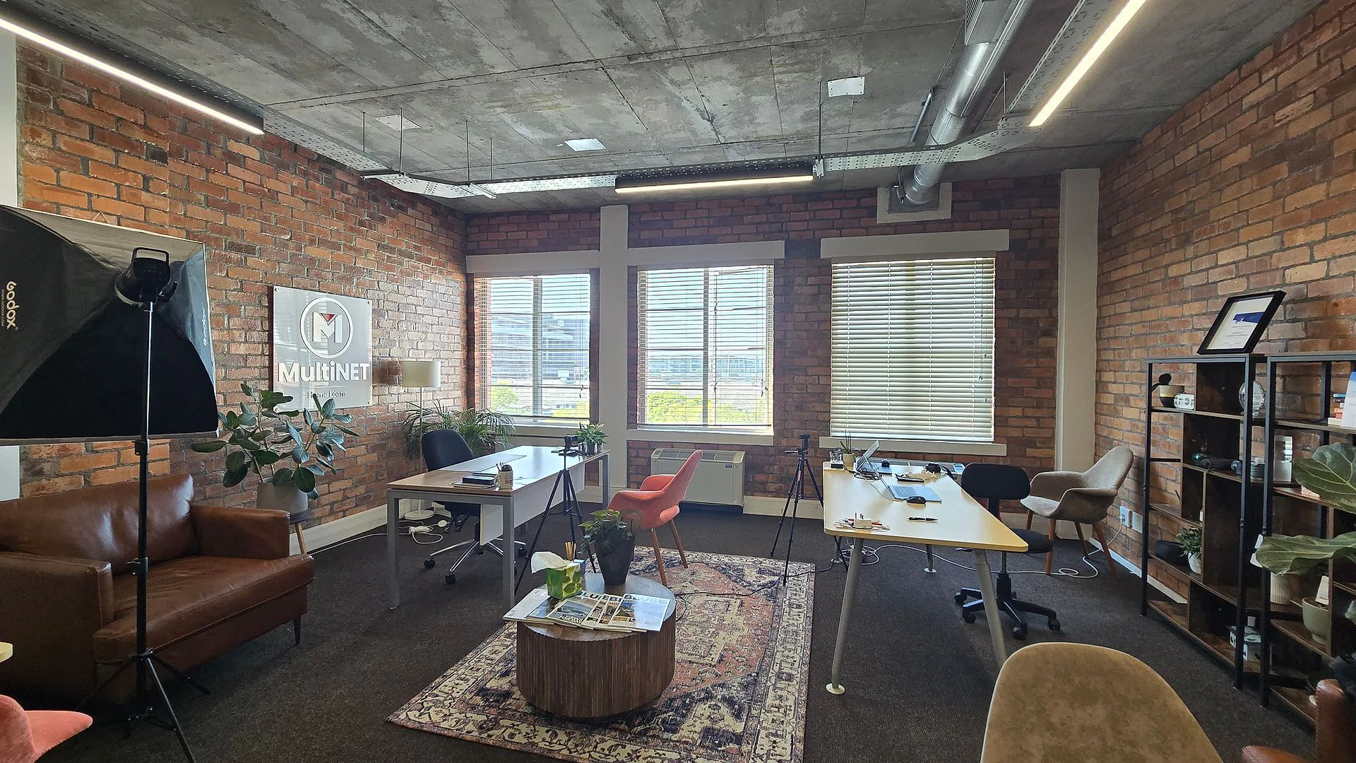 Office layout at Sovereign Quays, Green Point