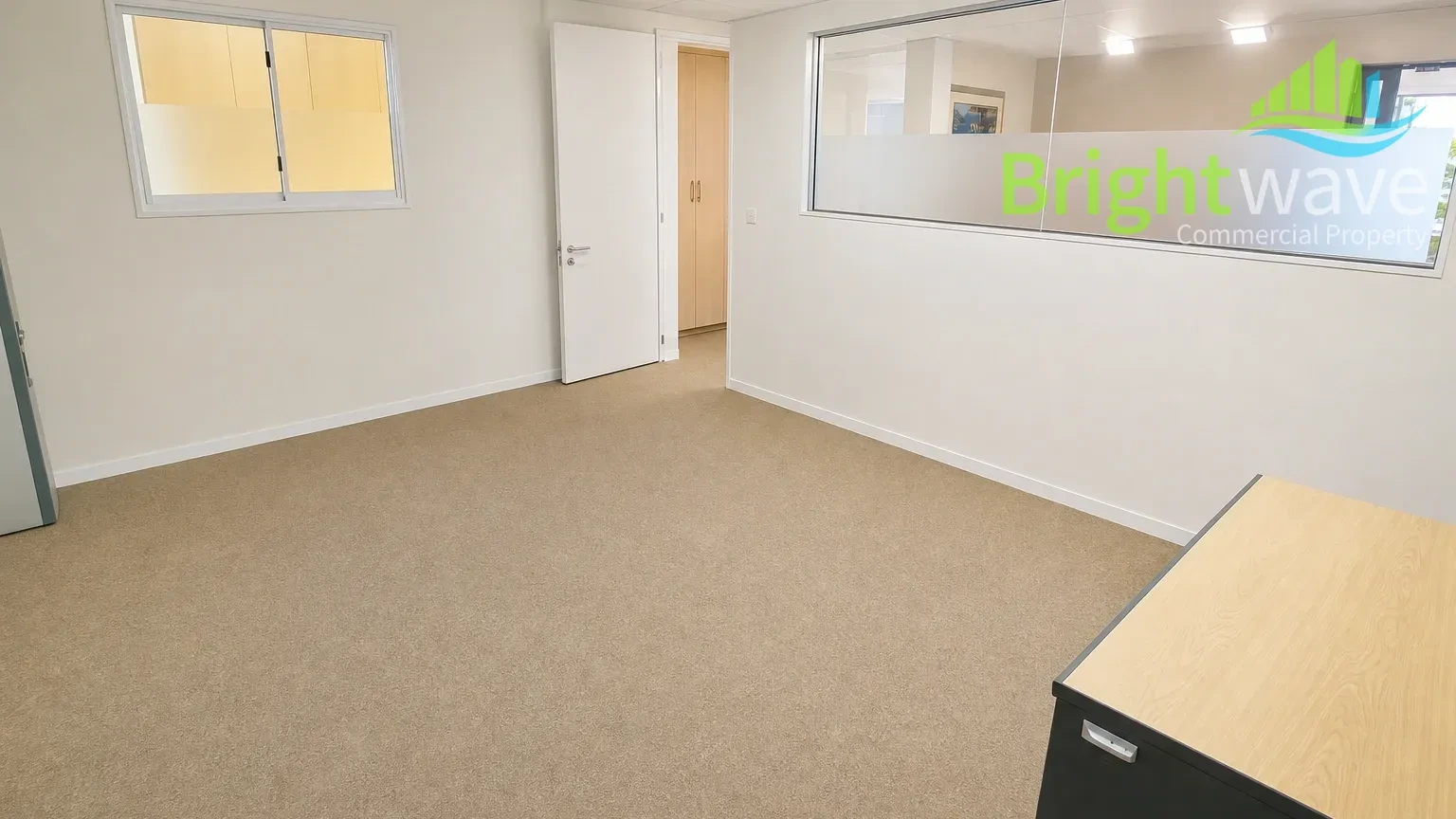 Open plan office area at 4 Silverwood Close - Steenberg Office Park